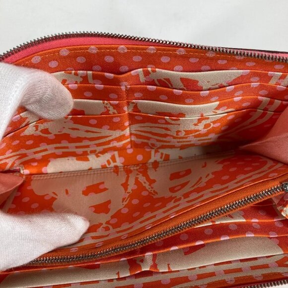 AUTHENTICITY GUARANTEED HERMES Long wallet Azap Long Silk-In Zip Around Long Wal - Picture 13 of 15